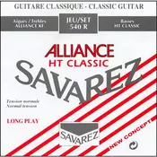 SAVAREZ STRUNE 540R NORMAL TENSION