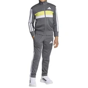 ADIDAS SPORTSWEAR Športna trenirka Seasonal Essentials Tiberio apno / temno siva / bela
