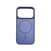 Silikonska futrola Magsafe Chrome Iphone 18 Pro Max/17 Pro Max PLAVA