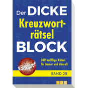 Der dicke Kreuzworträtsel-Block. Bd. 28