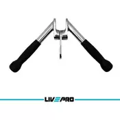 LivePro Rotirajuci V nastavak za lat i kros mašinu za triceps - LP8192B