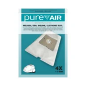 Pure Air Vrečke za sesalnike MELISSA, OBH, IDELINE, CLATRONIC - 20 vrečk + 5 filtrov