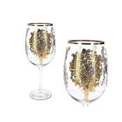 Carmani, kozarec za vino približno 600 ml Gustav Klimt - Drevo življenja