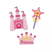 Ustvarjalni set iz pene za otroke Princess - 29 delni