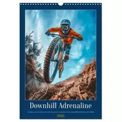 Downhill Adrenaline (Wall Calendar 2026 DIN A3 portrait), CALVENDO 12 Month Wall Calendar