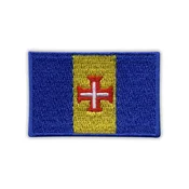 shumee Našitek zastave Madeire - 2 - magnetna podlaga - vezen našitek/značka/emblem