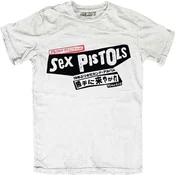 Sex Pistols Filthy Lucre Japan (Back Print) White M Majica