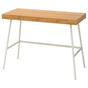 LILLASEN Pisalna miza, bambus, 102x49 cm