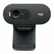 Logitech C505e, 1280 x 720 pikseli, 30 fps, 1280x720@30fps, 720p, 60°, USB