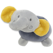 Lorelli plisana igracka zvecka donut (krofna) - elephant grey ( 10191340010 )