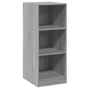 Vidaxl Garderobna omara siva sonoma 48x41x102 cm inženirski les