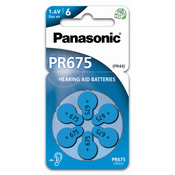 Panasonic baterije za slušni aparat PR675 PR675LH/6LB ODPRODAJA