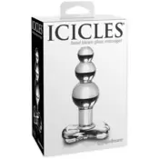 Steklen dildo Icicles No 47