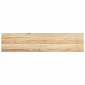 Vidaxl Podloge za stopnice 4 kosi 110x25x2 cm trdna hrastovina