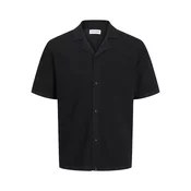 JACK & JONES Muška košulja 12268226, Crna