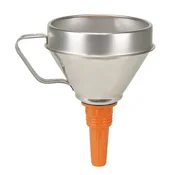 PRESSOL Lijak iz bele pločevine, premer 130 mm, 1,3 l, 2342