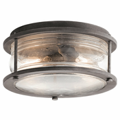 Elstead KL-ASHLANDBAY-F - Zunanja stropna svetilka ASHLAND 1xE27/60W/230V IP44