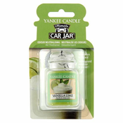 Yankee Candle etiketa mirisnog gela za auto Vanilija s limetom, 1 kom