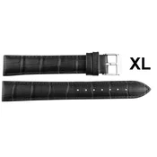 Kožni kaiš 16mm Crna XL 16.91XL