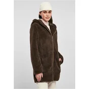 Womens Sherpa jacket brown