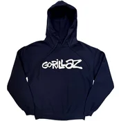 Gorillaz Cracker Island (Back Print) Navy Blue L Kapuco