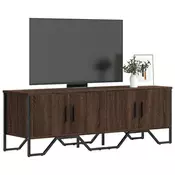TV ormaric smeda boja hrasta 122 x 34 x 41 cm konstruirano drvo