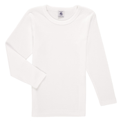 Petit Bateau Majice z dolgimi rokavi KELOMA Bela