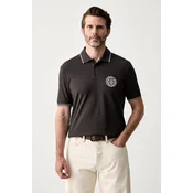 Armani Exchange polo majica moška bombažna