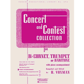 VOXMAN:CONCERT AND CONTEST COLLECRION CORNET,TRUMPER OR bariton piano ACC.