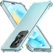 Silikonski ovitek ANTISHOCK za Honor 200 - prozoren