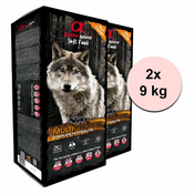 Alpha Spirit Complete Soft Dog Food – Multiprotein 2 x 9 kg