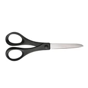 Škare, rezac papira, 18 cm, FISKARS Essential, crne