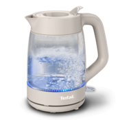 Tefal KO2G0BE0 Morning Glass električni grelnik vode, 1,7 L, bel