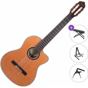 Valencia VC774TCE Premium SET 4/4 Natural Elektro klasicna gitara