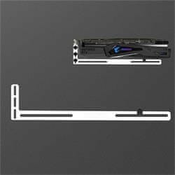 1stCool GPU Holder - aluminijasto držalo VGA, belo
