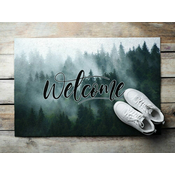 tulup.si Predpražnik za pred vrata Welcome megleni gozd 90x60 cm