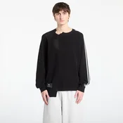 Mikina Y-3 Logo Knit Sweatshirt Black/ Rayon XS