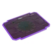 Omega Hladilna podloga za prenosnik Omega Ice Box Vijolična 14 cm ventilator USB vrata [41906] TE