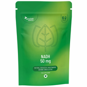 Essentials NADH 50 mg, visok odmerek - vegansko, 60 kapsul