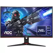 AOC C27G2ZE 27 Gaming Curved 240Hz Monitor