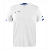 Moška majica Babolat  Play Crew Neck Tee Men White/White  M