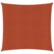 Vidaxl Senčno jadro 160 g/m2 terakota 2x2,5 m HDPE