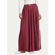 adidas Spodnji del trenirke Plisse 3S Track Pants LG4078 Bordo rdeča Relaxed Fit