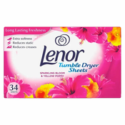 Lenor Mirisne maramice osveživac tkanine Sparkling Bloom & Yellow Poppy, Pakovanje od 34