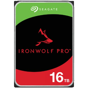 SEAGATE Ironwolf pro NAS (3.5 16TB SATA 7200) ST16000NT001