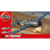 Zrakoplov Classic Kit A02070A - Grumman F4F-4 Wildcat (1:72)