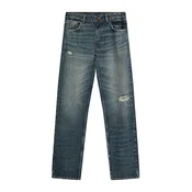Bershka Kavbojke  moder denim