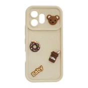 Maska Sweet Coffe za Honor 600 bela