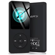 Venisymlis 16GB+128GB MP3 predvajalnik - Razširljiv pomnilnik z darili (črn), (22105236)