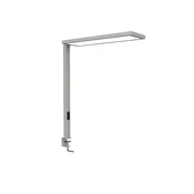 LED-svetilka MAULsenja, srebrna, senzor, dim., CCT - Študija/pisarna - Sodobni - srebro - Aluminij